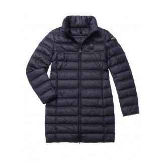 PLUMÍFERO LARGO ERICA BLAUER AZUL MARINO -