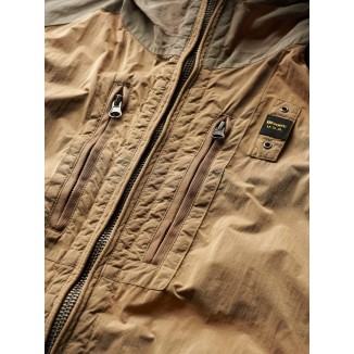 CAZADORA BLAUER TEÑIDA EN LA PRENDA CLAYTON