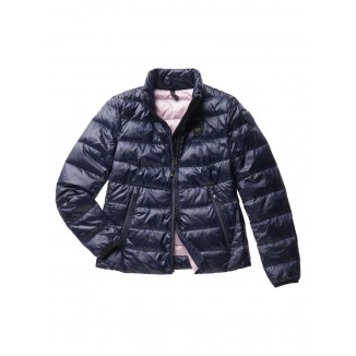 PLUMIFERO BLAUER DE NYLON BRILLANTE SUE MARINO -