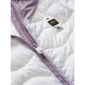 PLUMIFERO DE MUJER ECO-FRIENDLY BICOLOR ELLA