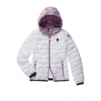 PLUMIFERO DE MUJER BLAUER ECO-FRIENDLY BICOLOR ELLA -