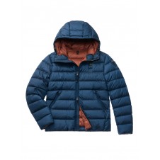 PIUMINO BLAUER SERGIO BLU CON CAPPUCCIO - 