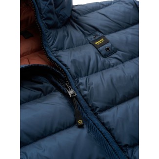 PLUMÍFERO CON CAPUCHA BLAUER ACTON AZUL