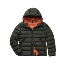 BLAUER SERGIO PIUMINO VERDE CON CAPPUCCIO - 