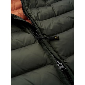 BLAUER ACTON PIUMINO VERDE CON CAPPUCCIO