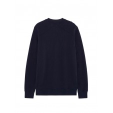 FELPA DA UOMO IN COTONE MA.STRUM BLU NAVY - 