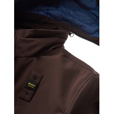 PARKA BLAUER DE NEOPRENO OTTO MARRÓN - 