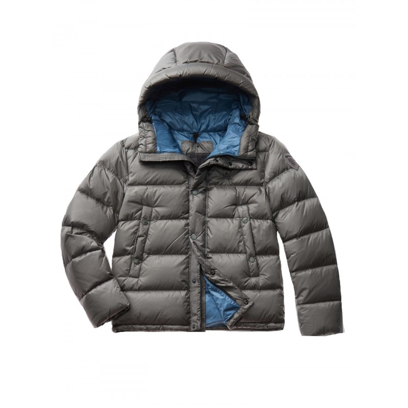 PIUMINO UOMO BLAUER TRACY GRIGIO - 