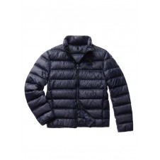 BLAUER PIUMINO CON COLLO MAO SETH - 