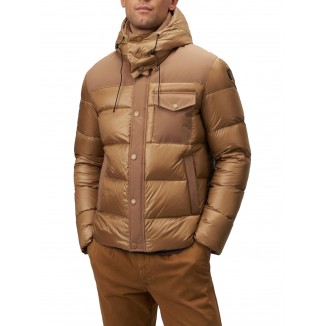 PIUMINO BLAUER CON TASCA HARRISON