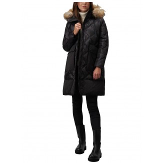 PIUMINO LUNGO IN NYLON E TAFFETA' LEAH