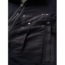 SUDADERA TECNICA DE ALGODON Y NYLON CREASE BLAUER USA - 