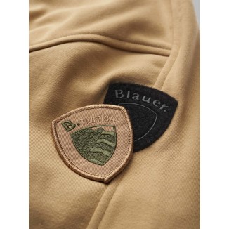 FELPA TECNICA CREASE IN COTONE E NYLON