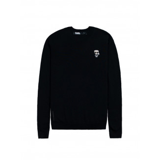 JERSEY DE PUNTO KARL LAGERFELD NEGRO - 