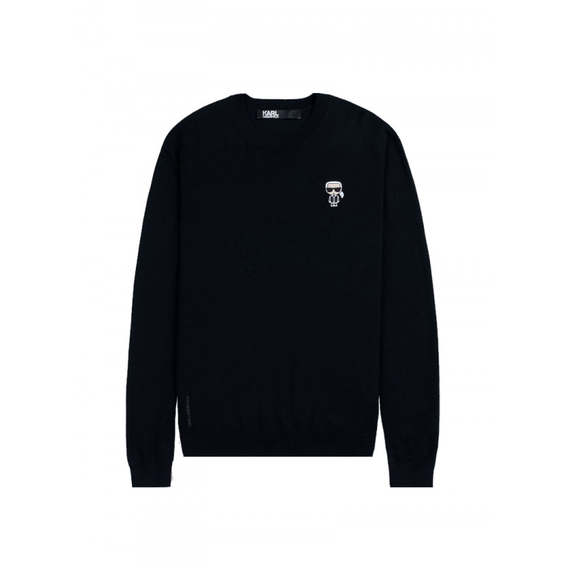 JERSEY DE PUNTO KARL LAGERFELD NAVY - 