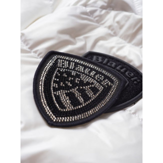 BLAUER PIUMINO IN NYLON BIANCO LUCIDO DA DONNA ELLA