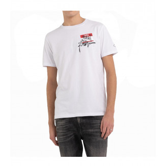 CAMISETA REPLAY CON ESTAMPADO FURGO - 