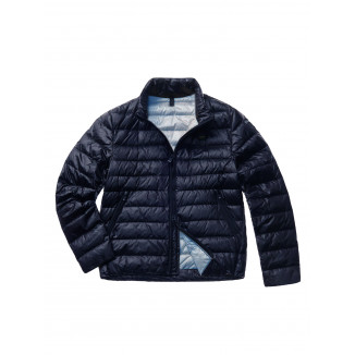 PLUMÍFERO BLAUER AZUL MARINO DE RAYAS ACOLCHADO JACKSON -