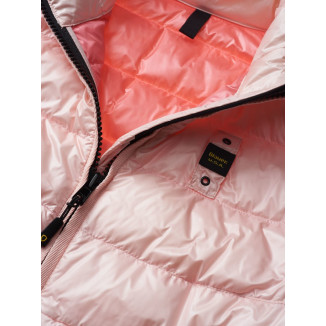 BLAUER PIUMINO IN NYLON LUCIDO ROSA DA DONNA ELLA