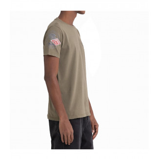 CAMISETA REPLAY ESTAMPADO ANIMAL