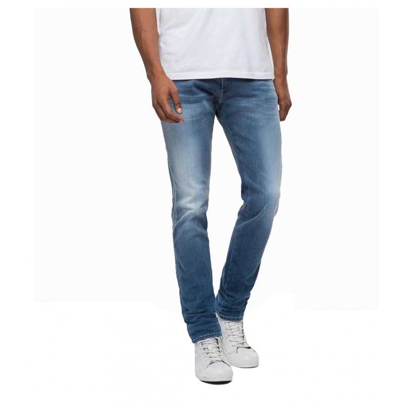 JEANS REPLAY SLIM AMBASS HYPERFLEX RE-USED - 