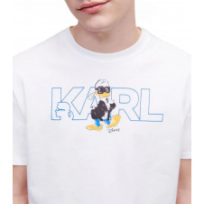 T-SHIRT STAMPA DISNEY KARL LAGERFELD - 