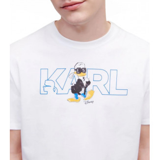 T-SHIRT STAMPA DISNEY KARL LAGERFELD