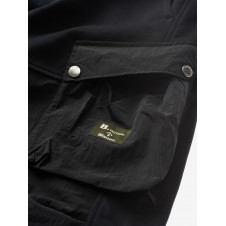 PANTALÓN LARGO FELPA Y NYLON BLAUER CREASE COLOR NEGRO - 