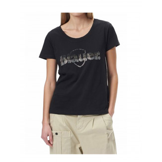 BLAUER T-SHIRT DA DONNA CON LOGO GLITTER