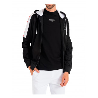 FELPA CON CAPPUCCIO KARL LAGERFELD - 