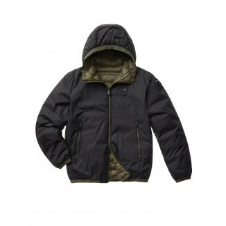 PIUMINO REVERSIBILE TERMOSALDATO DONALD COLORE NERO - 