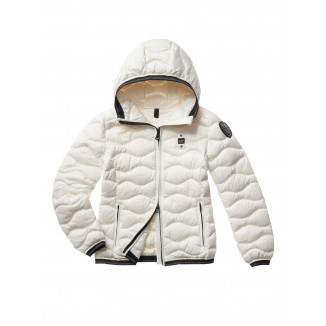 BLAUER CAMELIA PIUMINO ONDULATO BIANCO - 