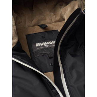 GIACCA BLAUER IMBOTTITA CON INTERNO IN PELLE