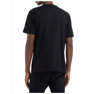 T-SHIRT REPLAY CON STAMPA BULLDOG