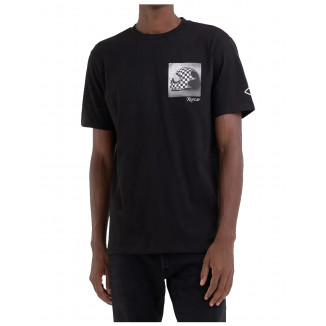 CAMISETA REPLAY CON ESTAMPADO MOTORCYCLES - 