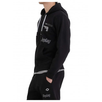 Replay Sudadera Con Capucha Para Mujer, Aegean Sky 109, M