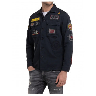 SOBRECAMISA REPLAY CON PARCHES RACER - 