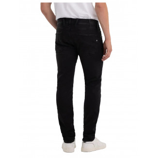 REPLAY JEANS HYPERFLEX SLIM AMBASS NERO