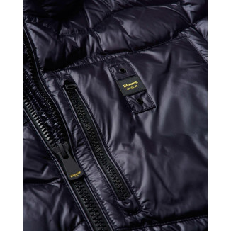 PIUMINO LEGGERO WAVE BLAUER BLU CON ONDE