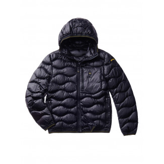 PIUMINO LEGGERO WAVE BLAUER GRIGIO CON ONDE - 