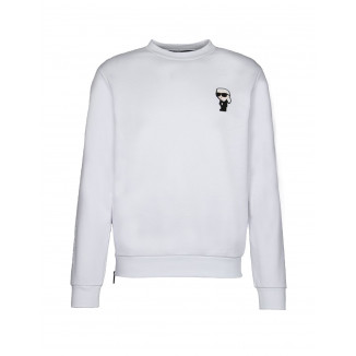 SUDADERA KARL LAGERFELD IKONIK BLANCA - 