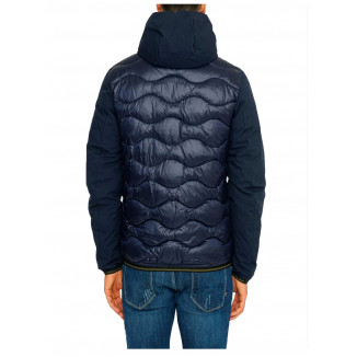 PIUMINO BLAUER ALBERT IN NYLON E NEOPRENE COLORE BLU NAVY