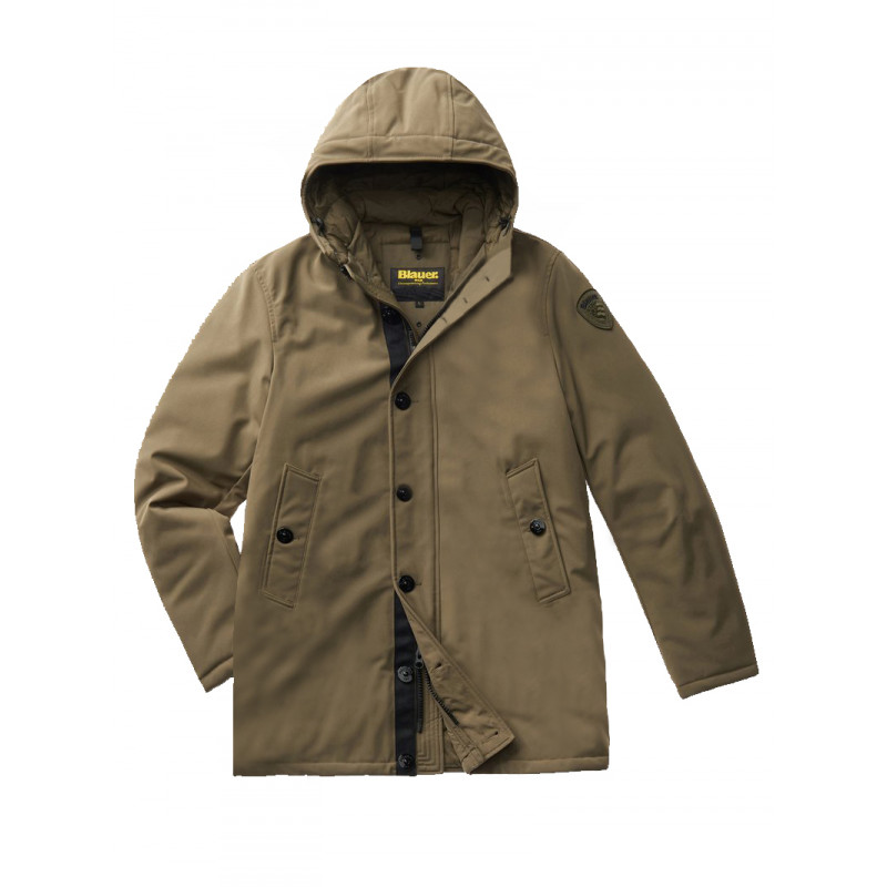 PARKA BLAUER DE NEOPRENO CHESTER COLOR VERDE MILITAR - 