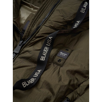 PIUMINO BLAUER DONNA DALL’EFFETTO INCRESPATO IDA VERDE