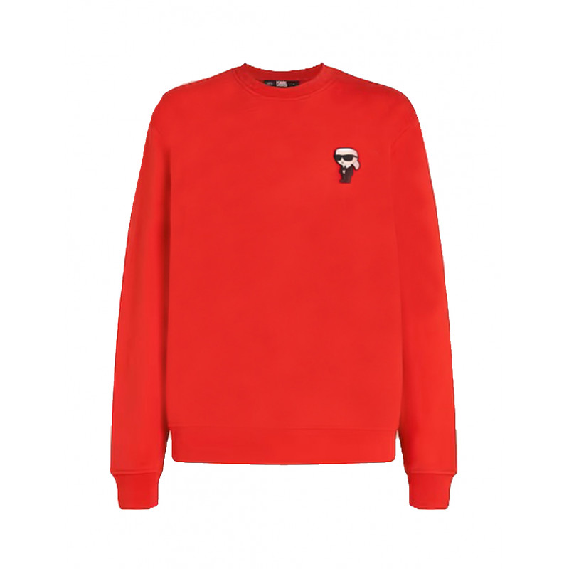 SUDADERA KARL LAGERFELD IKONIK ROJA - 