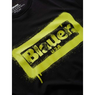 CAMISETA BLAUER ESTAMPADO GRAFFITI - 