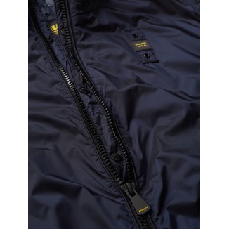 GIUBBOTTO BOMBER BLAUER THEODORE IN BLU NAVY