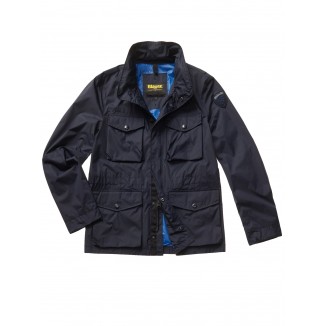 GIUBBOTTO BOMBER BLAUER THEODORE IN BLU NAVY - 
