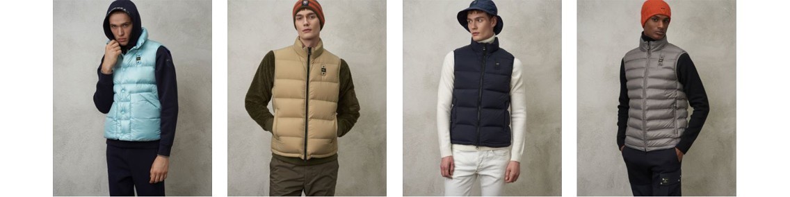 Gilet moda per uomo.