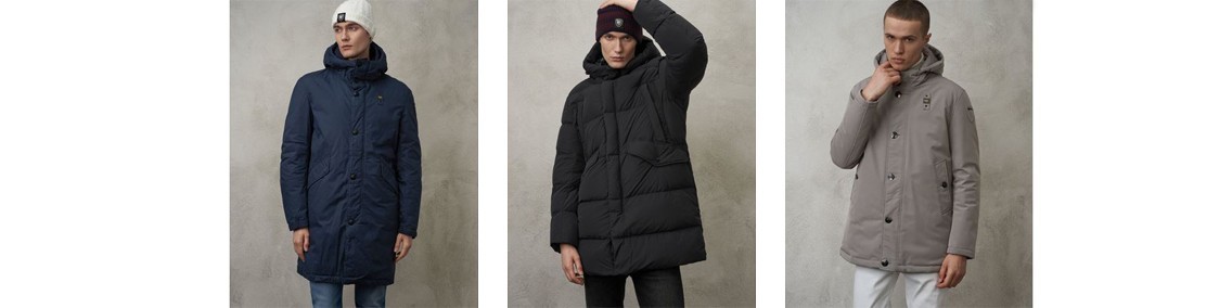 Parkas de moda para hombre